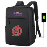 Avengers Infinity War printing usb charging canvas Backpack