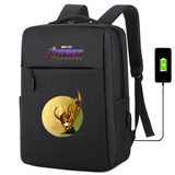 Avengers Infinity War printing usb charging canvas Backpack