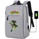 My Hero Academia usb charging canvas Backpack