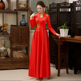 Vintage Traditional Chinese long style qipao Dresses