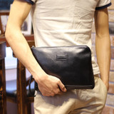 Fashion Men's Wallet PU Leather High quality Zipper Business Purses Clutch Bag