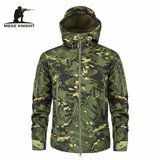 Autumn Men's Military Camouflage Fleece Jacket
