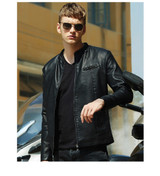 Causal Leather Long Sleeve Winter Thick Pocket Jackets