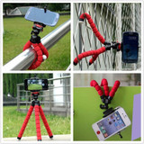 Mobile Phone Holder Flexible Octopus Tripod Bracket for Mobile Phone Camera Selfie Stand Monopod Support Photo Remote Control