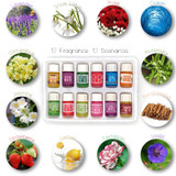 12 Bottles Aromatherapy Essential Oils for ASMR/SPA Treatments