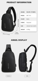 Multifunction Crossbody Men Bags