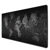 Premium XL Extended LED Mouse Pad - World Map