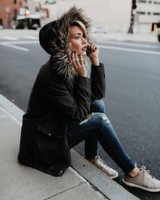 Winter Long Sleeve Hoodie Outwear Coat