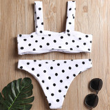 Bikinis Set Sexy Swimwear Women Dot Printing Swimsuit Push Up Bikini