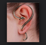 1PC Retro Cool Punk Jewelry Fashion Snake Earrings Ear Cuff