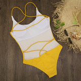Solid Color one piece swimsuit Sexy Cross Halter Swimwear Bathing Suits Beach Wear Backless Swimsuit Solid Color one piece swimsuit Sexy Cross Halter Swimwear Bathing Suits Beach Wear Backless Swimsuit