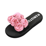 Women Flower Summer Sandals Slipper Indoor Outdoor Flip-flops Beach Shoes
