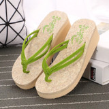 Summer Beach Wedge Flip Flops Women Sandals Flip Flops Slippers