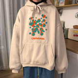 Beige White Long Sleeves Fleece for Women 'fashion Beige White Long Sleeves Fleece for Women 'fashion