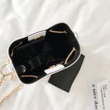 Cacti Pattern Phone Bag String Bucket Bag Chain Shoulder Bags For Women