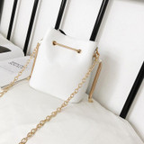 Cacti Pattern Phone Bag String Bucket Bag Chain Shoulder Bags For Women