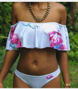 Two Piece Bikinis Swimsuit Sexy Off shoulder Bikini