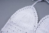 Sexy Halter Knit Tassel Bohemia Beach Tops