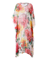 Printed Loose Casual Beach Maxi Dress