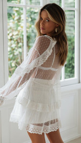 Sexy Beach See-through Layered Cover-ups