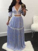 Sexy dress Women 2017 Summer Deep V-neck clothing fashion