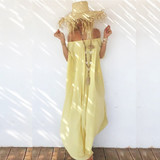 Sexy Off-the-shoulder Split Beach Maxi Dress