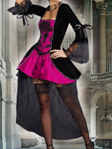 Halloween Cosplay Adult Costume Vampire Witch Queen Dress