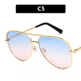 Vintage Retro Beach Fashion Aviators Sunglasses