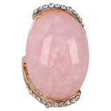 Fashion Crystal Big Stone Finger Rings Jewelry