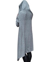 Casual Halloween Cape Cloak Good Witch Irregular Cowl Neck Hoodie Coat