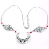 Boho Forehead Crescent Moon Head Chain Headwear Jewelry