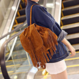 Casual Backpack Tassel Casual Travel Handbag