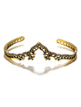 Bohemia Vintage Bangle Heart-Shaped Open Bracelet Accessories