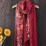Vintage Embroidery Ethnic-style Scarf