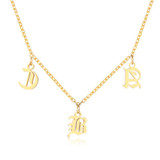 Personalized Name Necklace Custom Made Any Name Font Stainless Steel Metal Women Jewelry