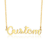 Personalized Name Necklace Custom Made Any Name Font Stainless Steel Metal Women Jewelry
