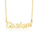 Personalized Name Necklace Custom Made Any Name Font Stainless Steel Metal Women Jewelry