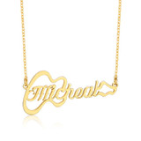 Personalized Name Necklace Custom Made Any Name Font Stainless Steel Metal Women Jewelry