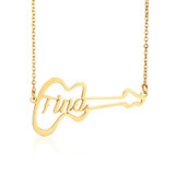 Personalized Name Necklace Custom Made Any Name Font Stainless Steel Metal Women Jewelry