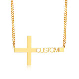 Personalized Name Necklace Custom Made Any Name Font Stainless Steel Metal Women Jewelry