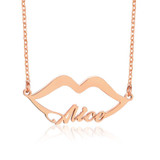Personalized Name Necklace Custom Made Any Name Font Stainless Steel Metal Women Jewelry