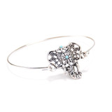 Hollow totem elephant ornament Bohemia bracelet
