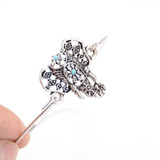Hollow totem elephant ornament Bohemia bracelet
