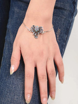 Hollow totem elephant ornament Bohemia bracelet