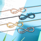 Personalized Stainless Steel Infinity Name Necklace