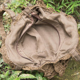 Exquisite Retro Women Hollowed Round Straw Weaving Bag