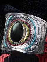 Vintage Bohemian Turquoise Cuff Bracelets Jewelry