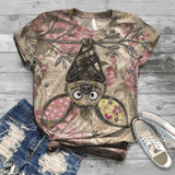 T shirt Women Harajuku Tops Plus Size Women Short Sleeve Butterfly Print O-Neck T-Shirt