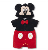 Newborn baby cotton rompers lovely Rabbit ears baby boy girls short sleeve baby costume  Jumpsuits Roupas Bebes Infant Clothes