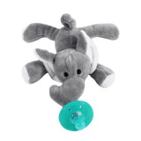 Baby Pacifier Silicone Chupeta Cartoon Animal Pacifier With Soft Plush Toy Food-grade Silicone